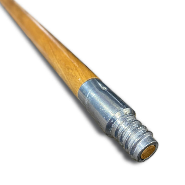 B13 5 foot wood handle w metal threads