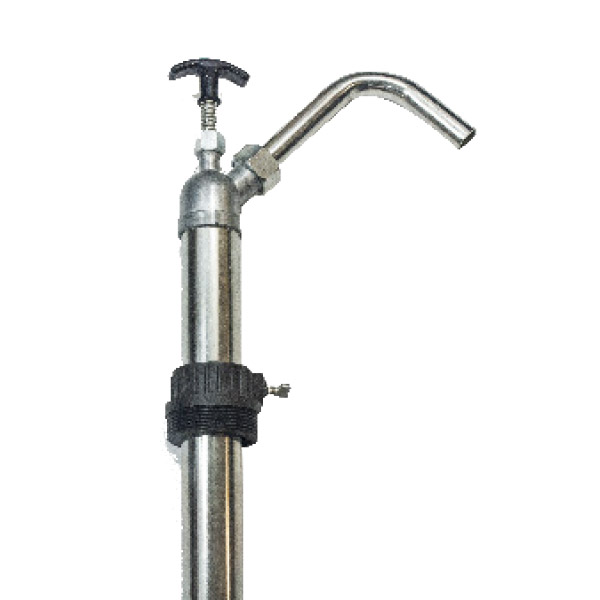 E06 CHROME PLATED STEEL DRUM PUMP FOR SOLVENTS